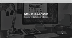 Desktop Screenshot of amsinfoconseils.com
