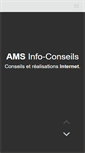 Mobile Screenshot of amsinfoconseils.com